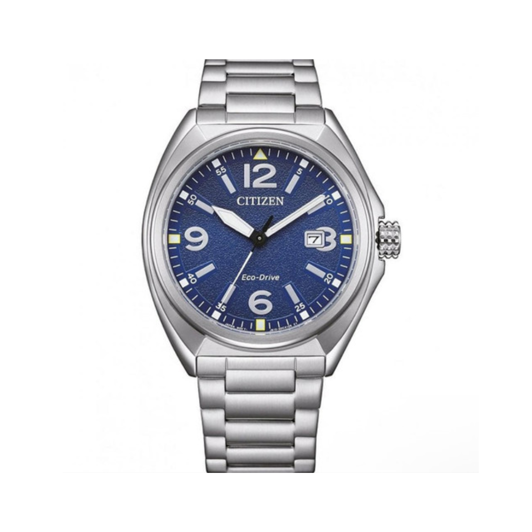 Citizen Eco-Drive Gents Watch Military Blue Dial Watch AW1571-76L