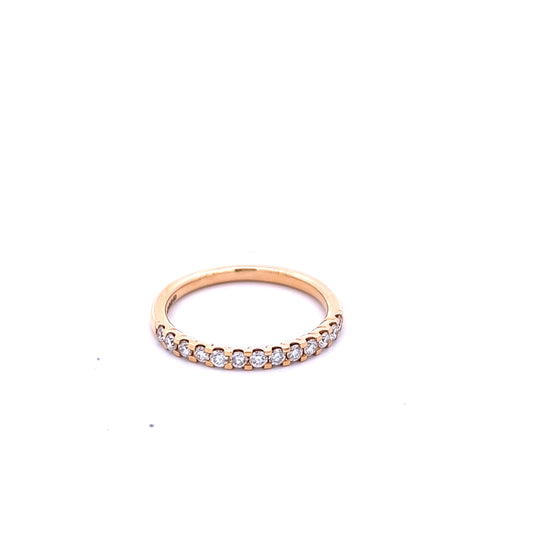 18ct Yellow Gold 0.34ct Diamond Ring