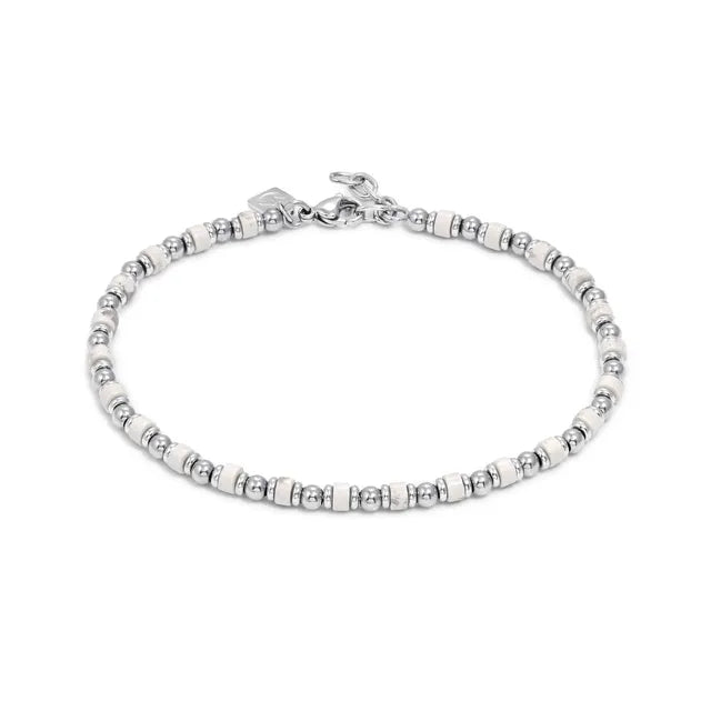 Nomination Stainless Steel InstinctStyle White Turquoise Ankle Bracelet 027931/085
