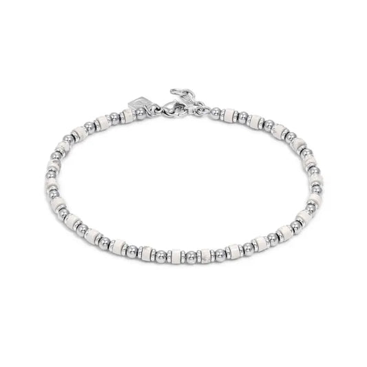 Nomination Instinctstyle Anklet White Turquoise 027934/085