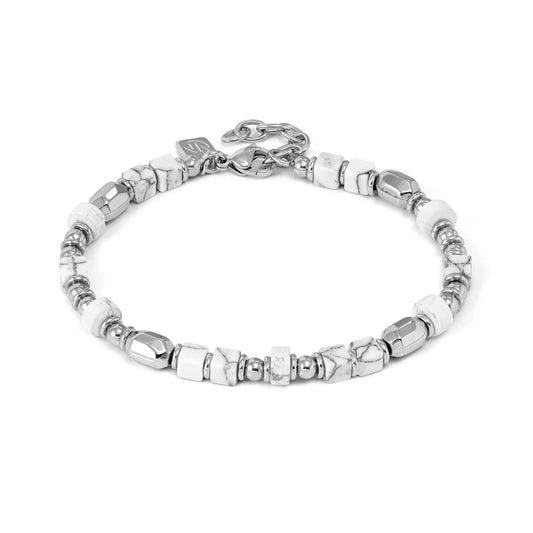 Nomination Instinctstyle Infinity Edition Bracelet with White Howlite 027936/048