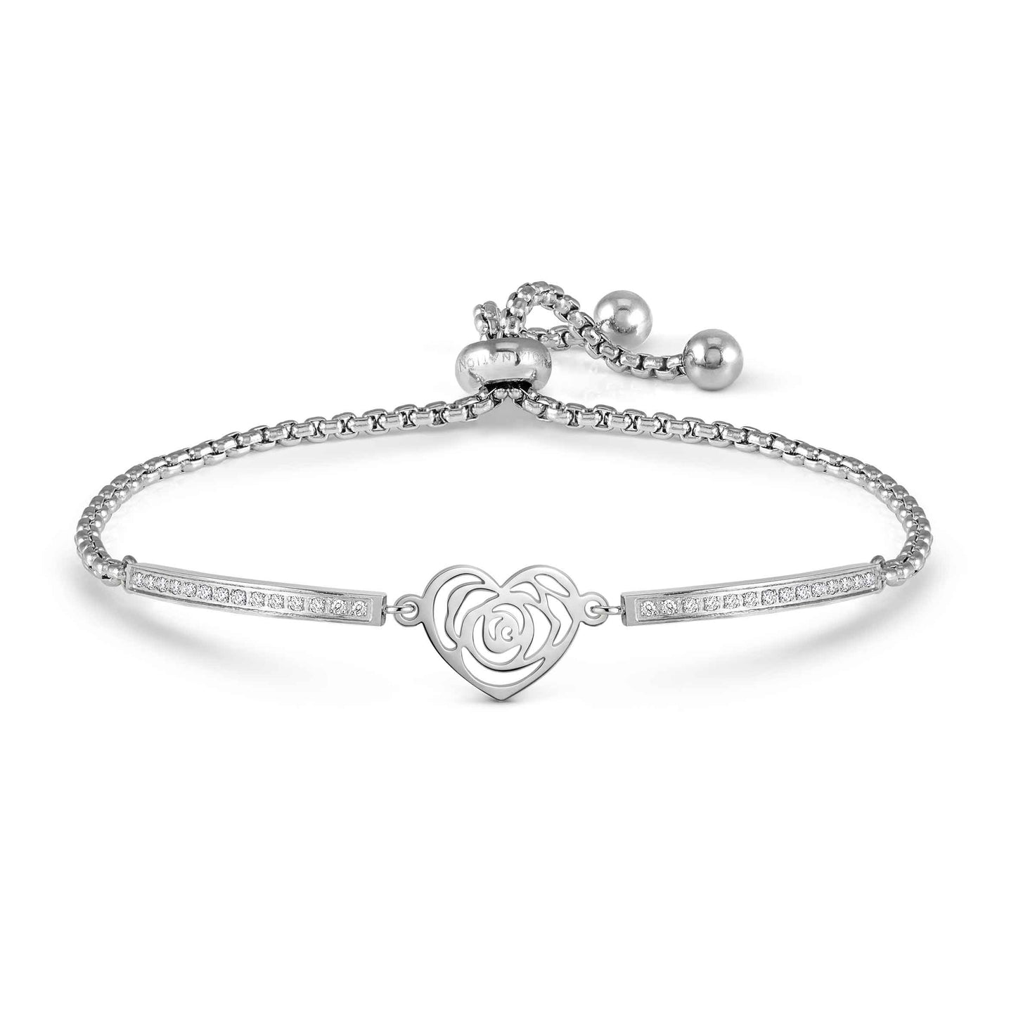 Nomination Milleluci Stainless Steel Rose Bracelet 028016/077