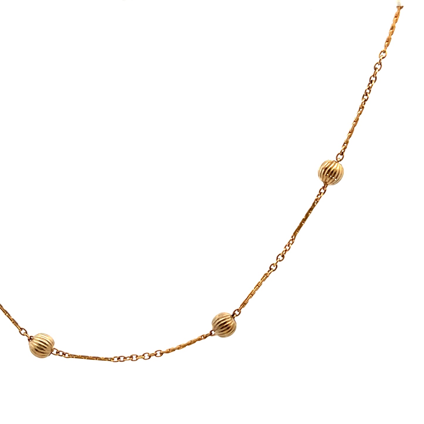 Pre-Owned 9ct Gold Decorative 27" Chain