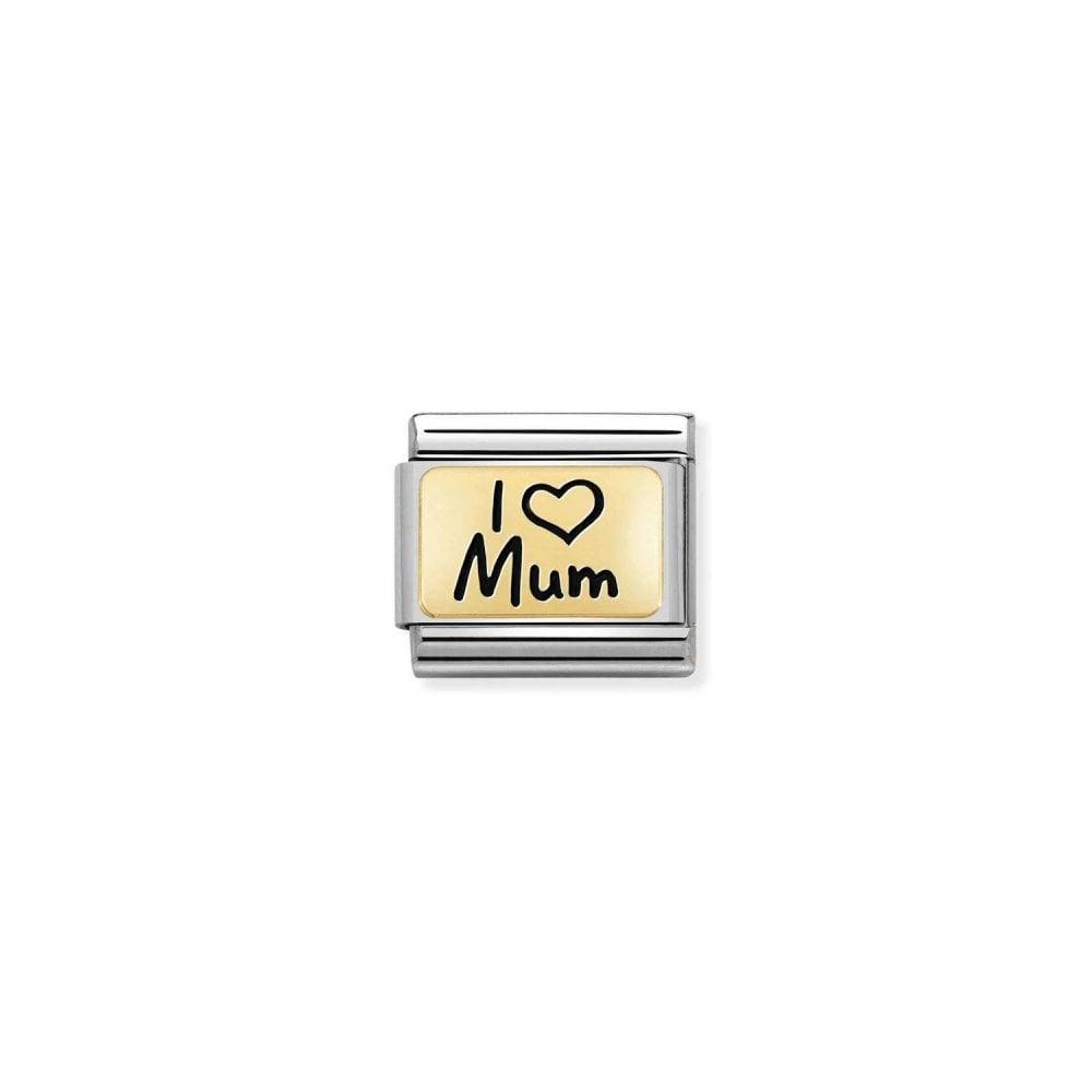 Nomination I Heart Mum Gold 030166/01