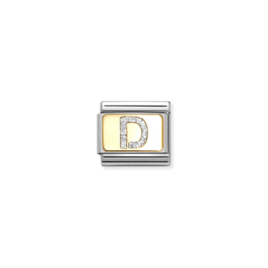 Nomination Composable Classic Glitter Initial D 030291/04