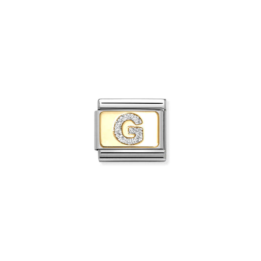 Nomination Composable Classic Glitter Initial G 030291/07