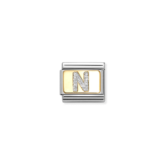 Nomination Composable Classic Glitter Initial N 030291/14