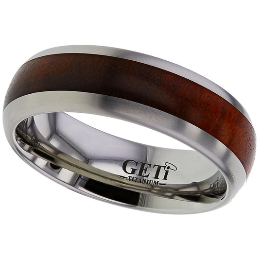Geti Titanium 4mm Chakte Kok Ring