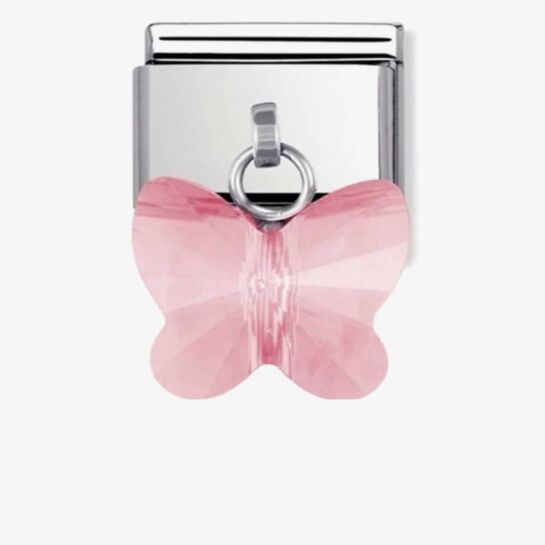 Nomination Classic Pink Drop Butterfly 030604/11