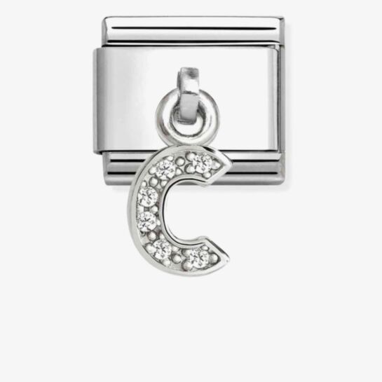 Nomination Composable Classic Cubic Zirconia Letter C 331818/03