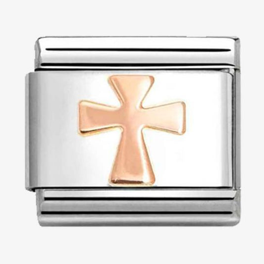 Nomination Classic Rose Gold Cross 430104/56