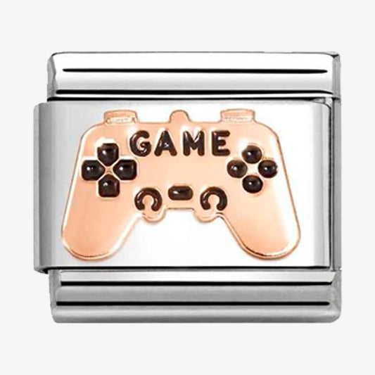 Nomination Classic Rose Gold Black Gaming Controller Game 430202/26