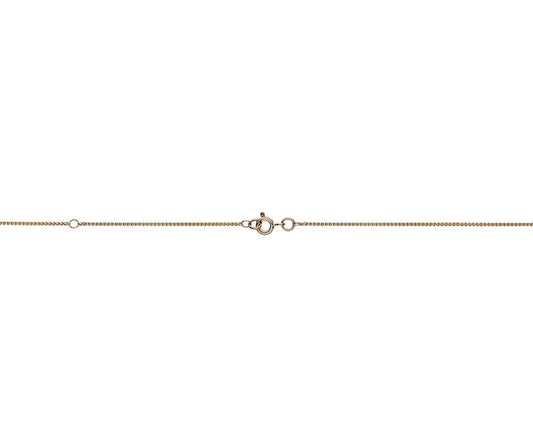 9ct Yellow Gold 18-20" Adjustable Spiga Chain