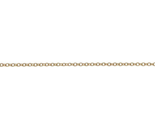 18ct Yellow Gold Close Trace Chain 18"