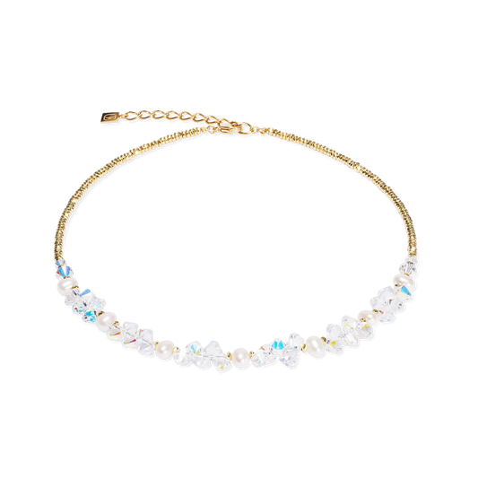 Coeur De Lion Dancing Crystals and Crystal Pearl Necklace
