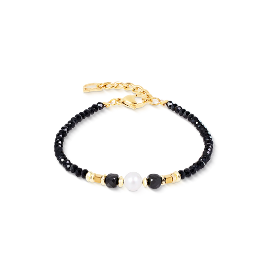 Coeur De Lion Bracelet Astoria Noir Pearl Gold