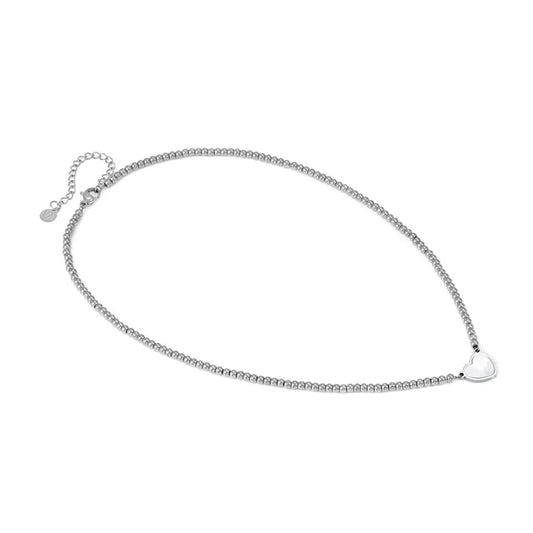 Nomination Emosfere White Heart Mother of Pearl Necklace 134206/036