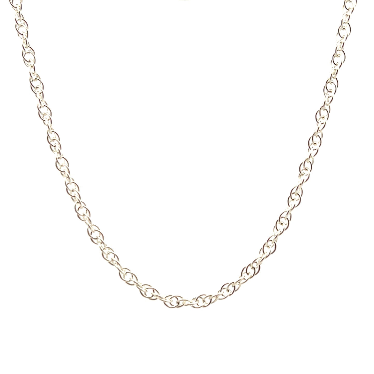 Sterling Silver 18" Rope Chain
