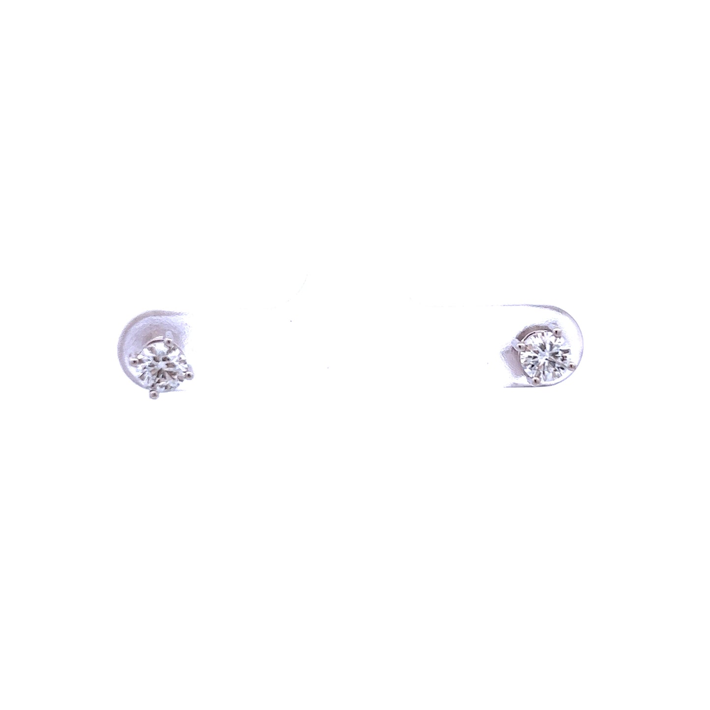 18ct White Gold 0.73ct Laboratory Grown Diamond Stud Earrings