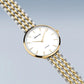 Bering Titanium Polished Yellow Gold Plated Bracelet Watch 19334-010