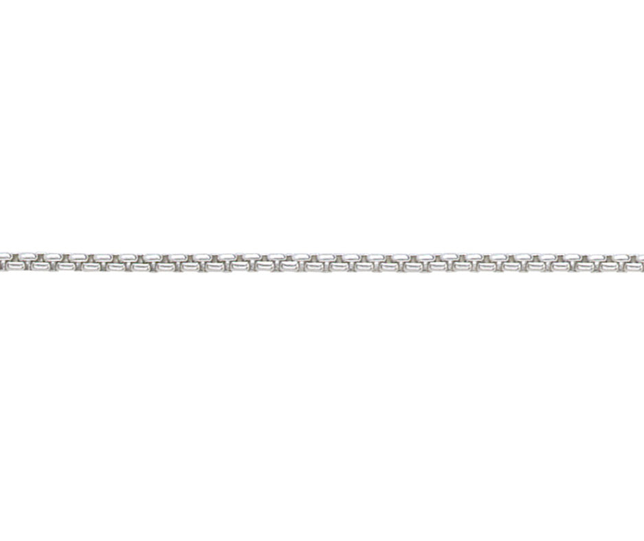 Sterling Silver Box Belcher Chain 18"
