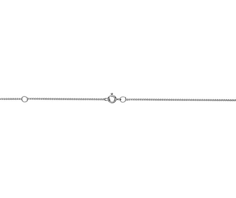 Sterling Silver 16-18" Adjustable Spiga Chain