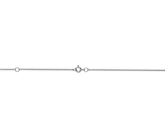 Sterling Silver 16-18" Adjustable Spiga Chain