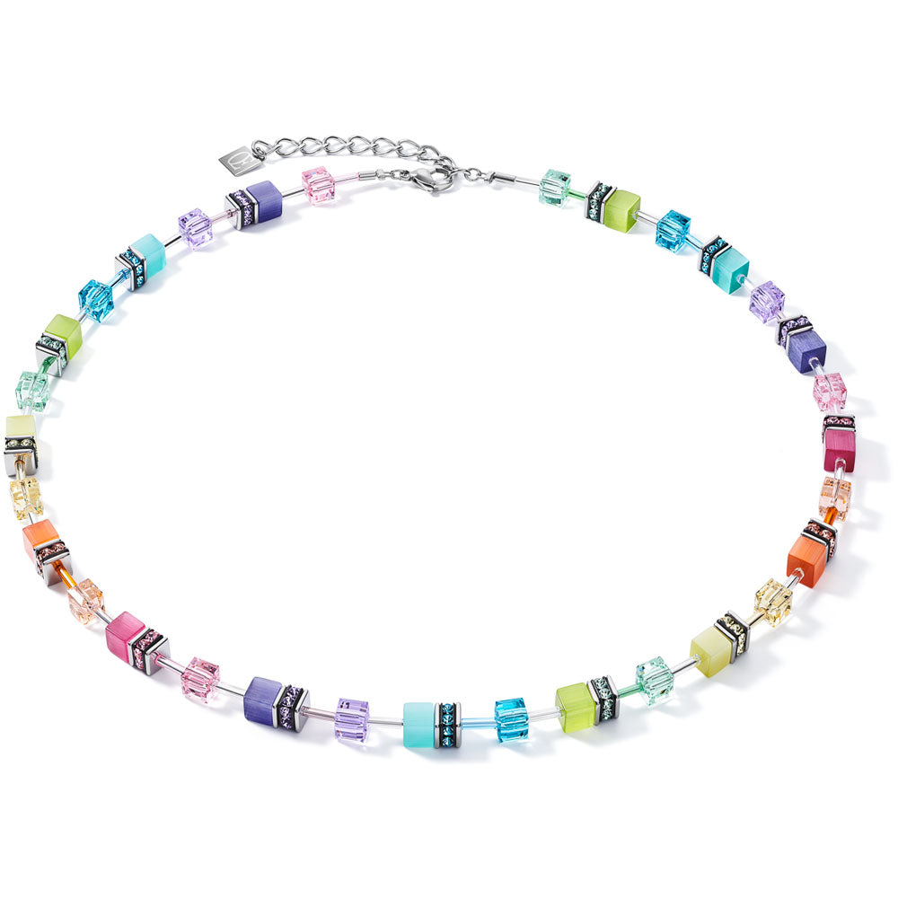 Coeur De Lion Multicoloured Cube Necklace