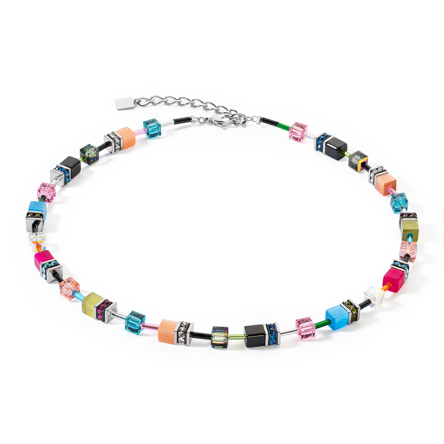 Coeur De Lion Multi Colour Cubes Bracelet 2838/10-1568