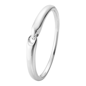 George Jensen Reflect Medium Silver Bangle Large 20001096