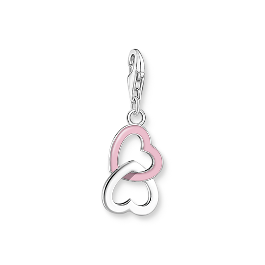 Pink Intertwined Hearts