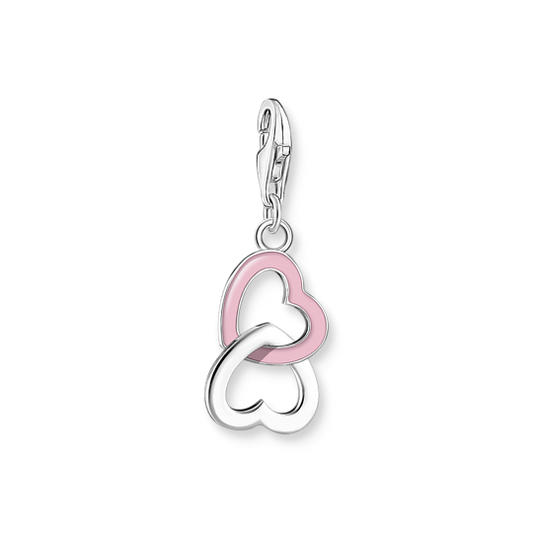 Pink Intertwined Hearts