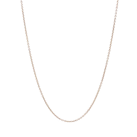 Sterling Silver Adjustable Mini Belcher Chain 14-15"
