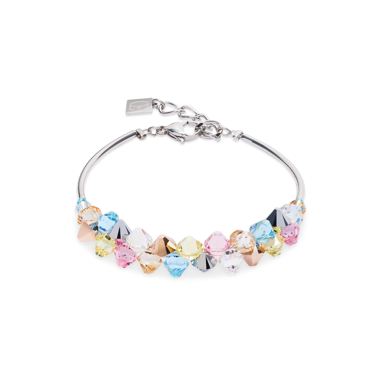 Coeur De Lion Dancing Pastel Multicolour Crystal Bracelet