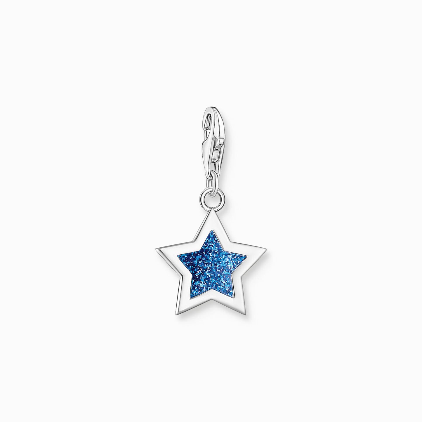 Thomas Sabo Charmista Blue Enamel Star Charm 2055-007-32