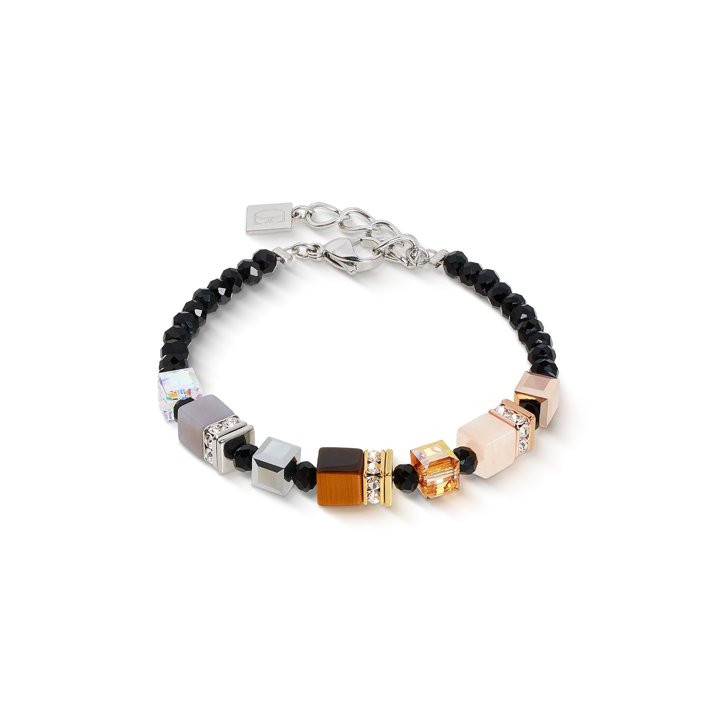 Coeur De Lion GeoCUBE® Precious Nature Tricolour Bracelet