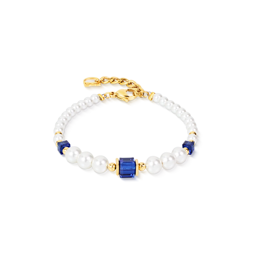 Coeur De Lion Cocktail Pearls Bracelet Sapphire