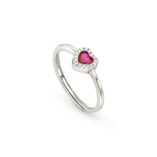 Nomination All My Love Red Cubic Zirconia Expandable Ring 240300/006
