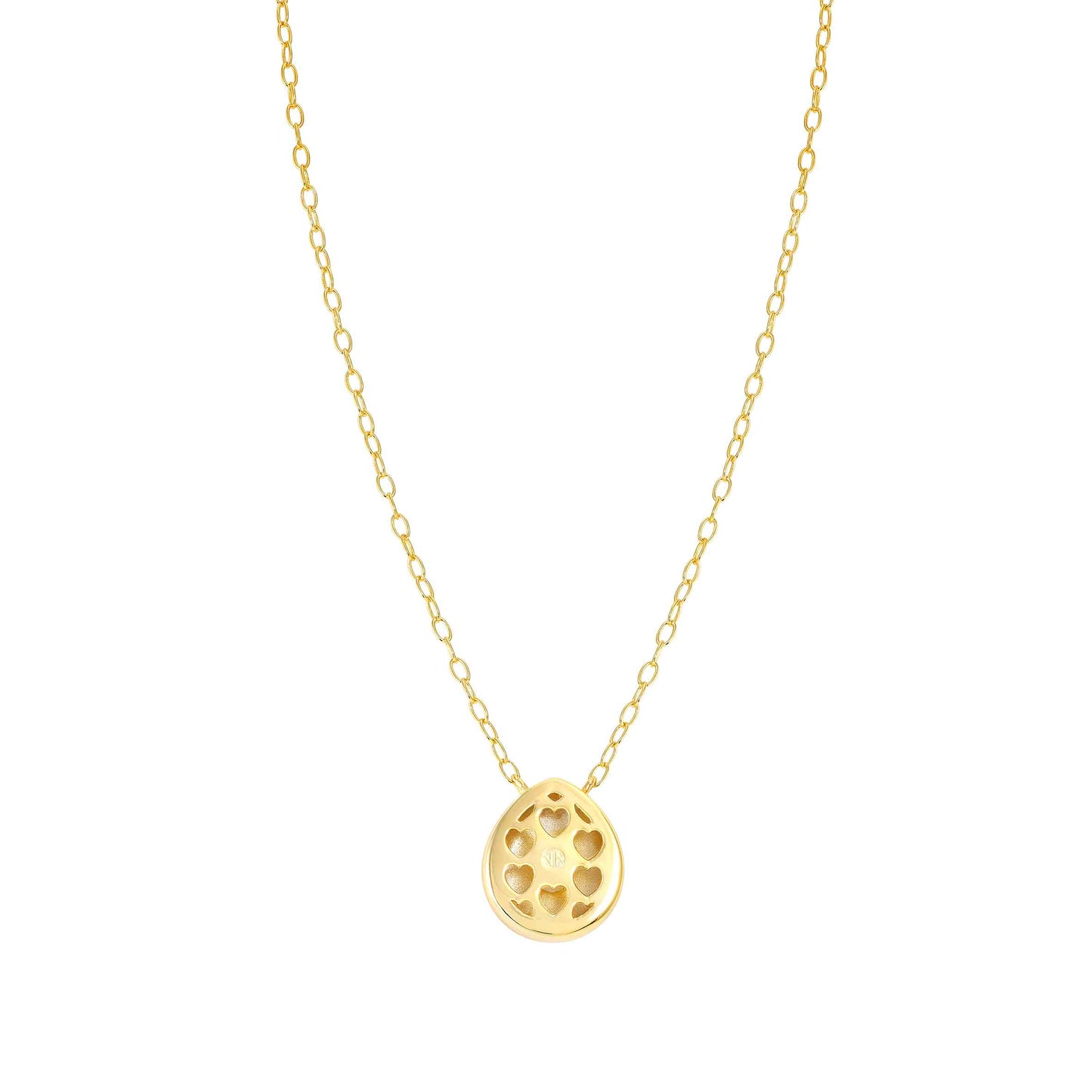 Nomination Domina Drop Necklace Gold Plated with Cubic Zirconia 240402/015