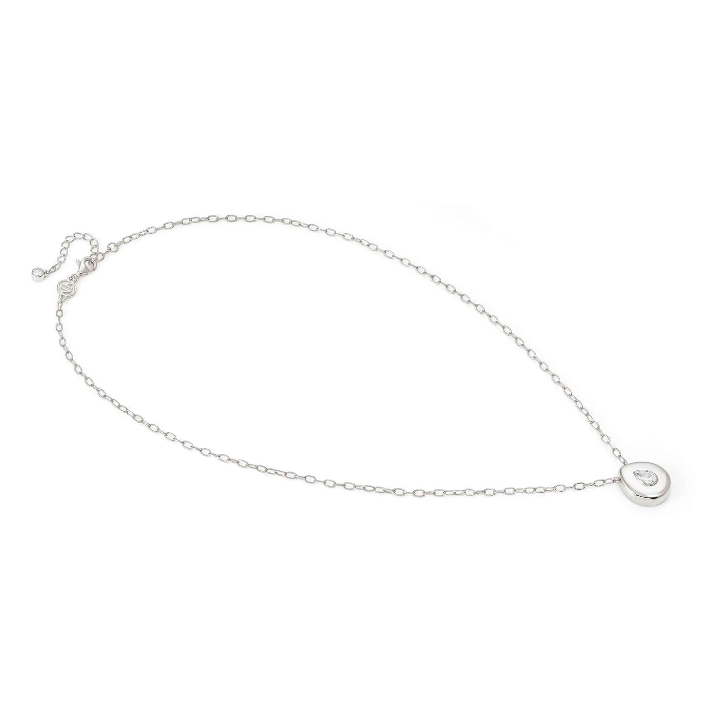 Nomination Domina Drop Necklace Sterling Silver and Cubic Zirconia 240418/015