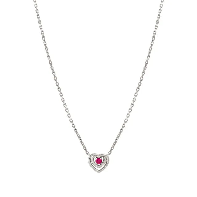 Nomination Cosmiclove Red Heart Cubic Zirconia Necklace 241707/006