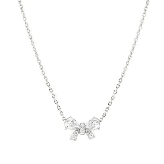 Nomination Shine Me Up Cubic Zirconia Bow Necklace 241902/008