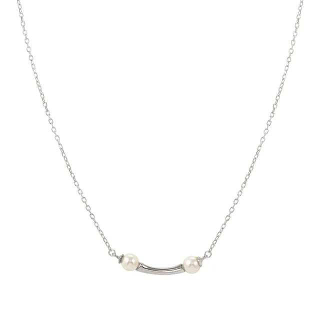 Nomination Fashion Era Sterling Silver Pearl Necklace 242208/010