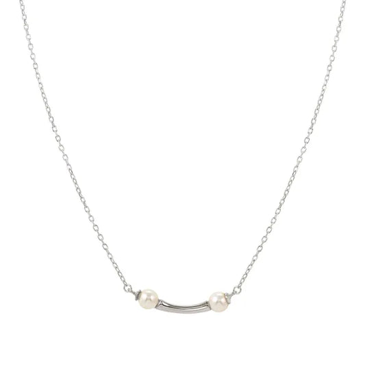 Nomination Fashion Era Sterling Silver Pearl Necklace 242208/010