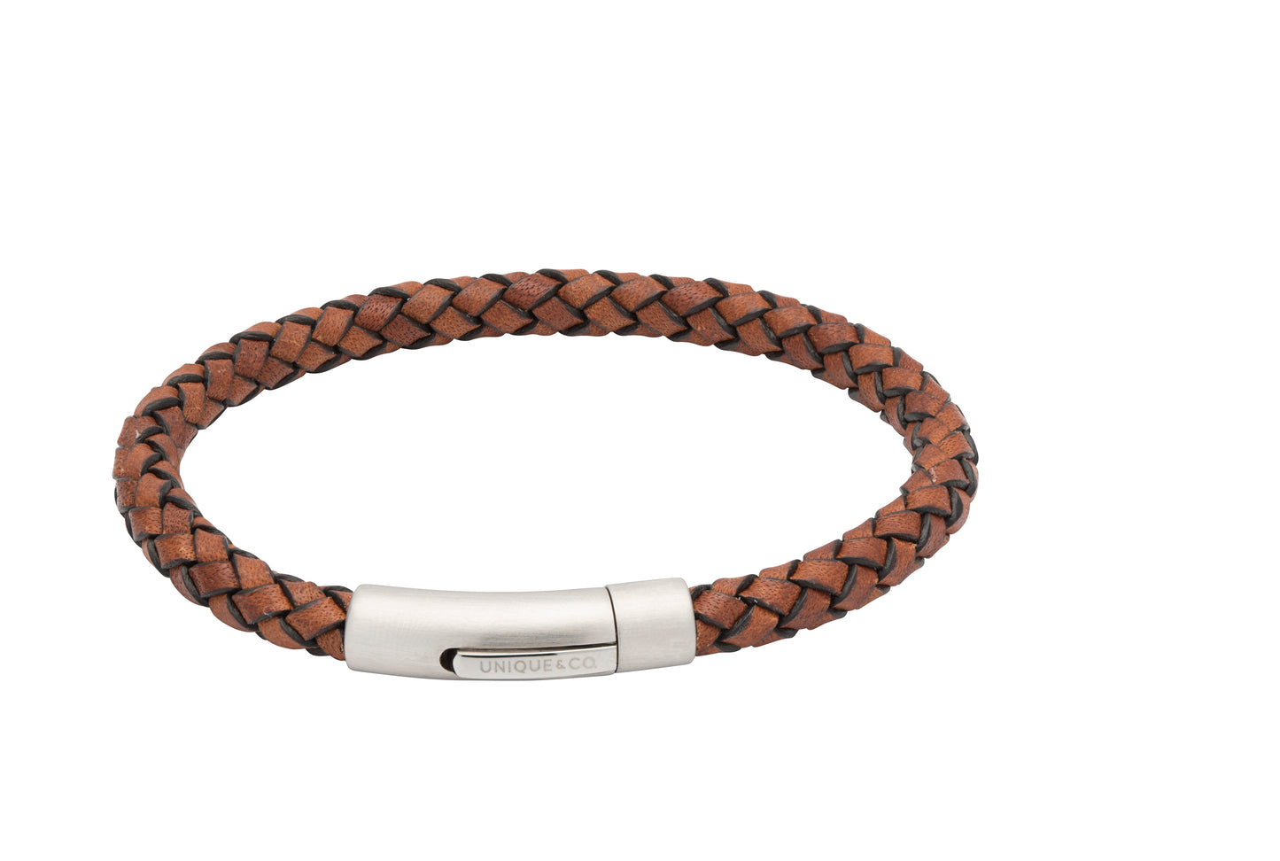 Unique & Co Antibrown Bracelet Steel Clasp 23cm