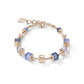 Coeur De Lion Blue Clear Cube Bracelet