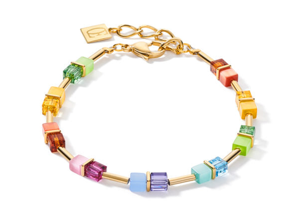 Coeur De Lion Multicoloured Rainbow Bracelet