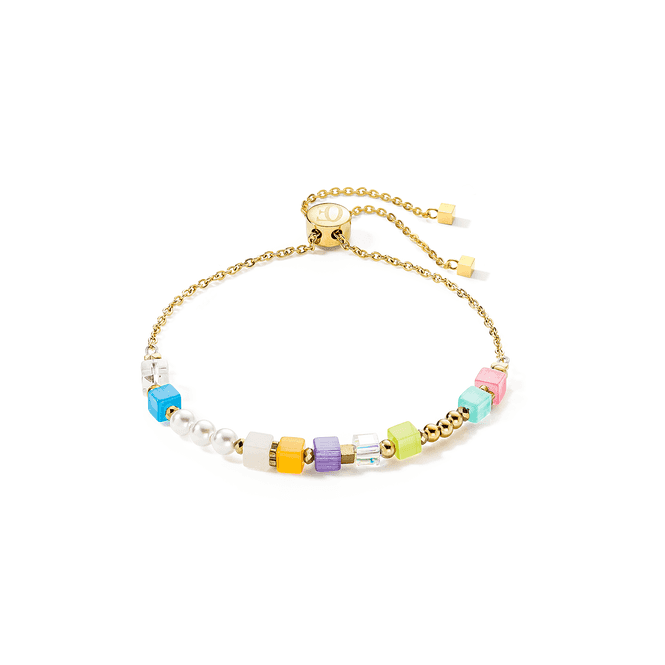 Coeur De Lion Multicoloured Spring Adjustable Bracelet 5089/30-1527