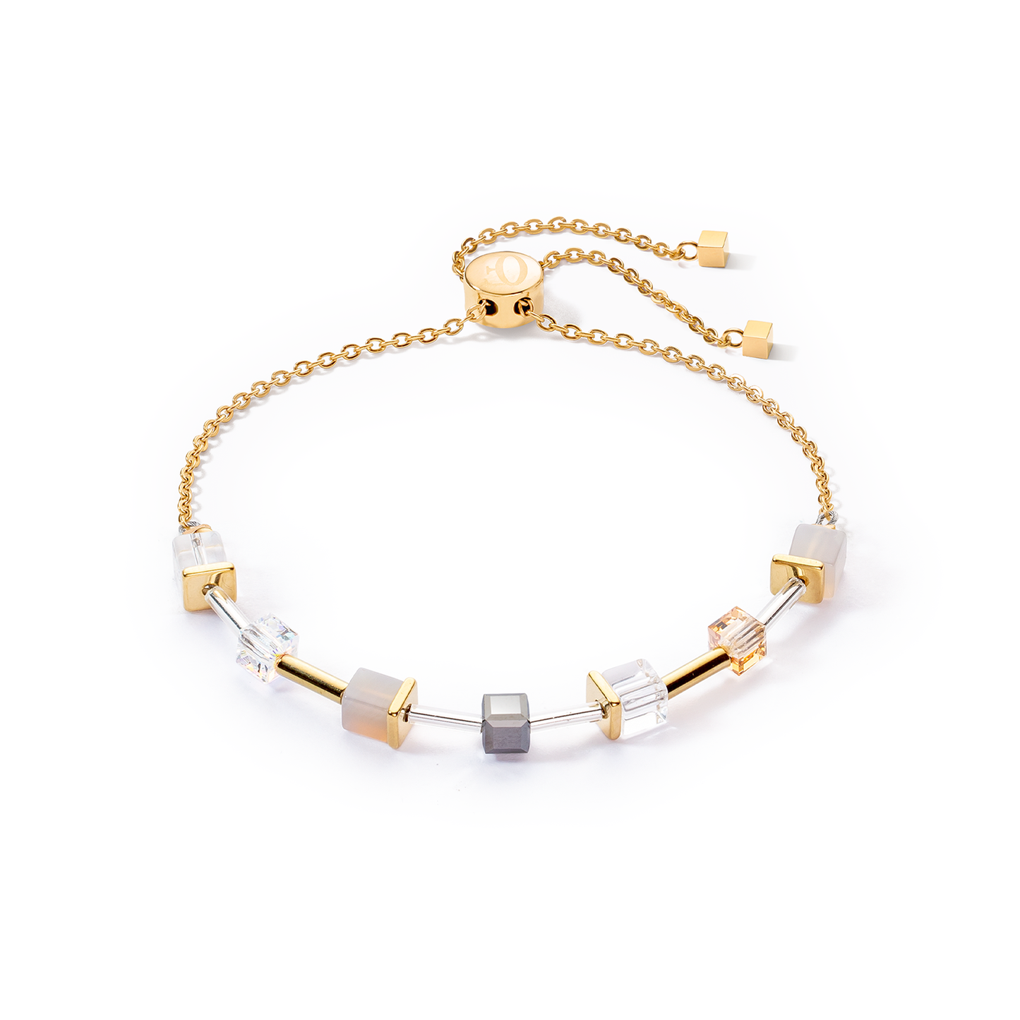 Coeur De Lion Small Greys Adjustable Bracelet 5074/30-1216