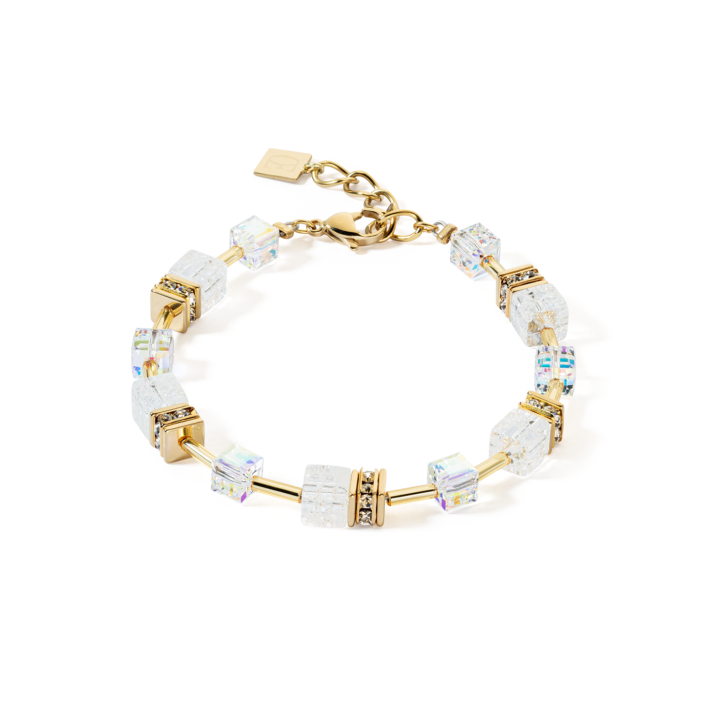 Coeur De Lion White Crystal Bracelet